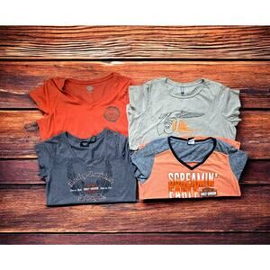 LOT Womens Harley Davidson Screamin Eagle Willie G Tshirts 2X